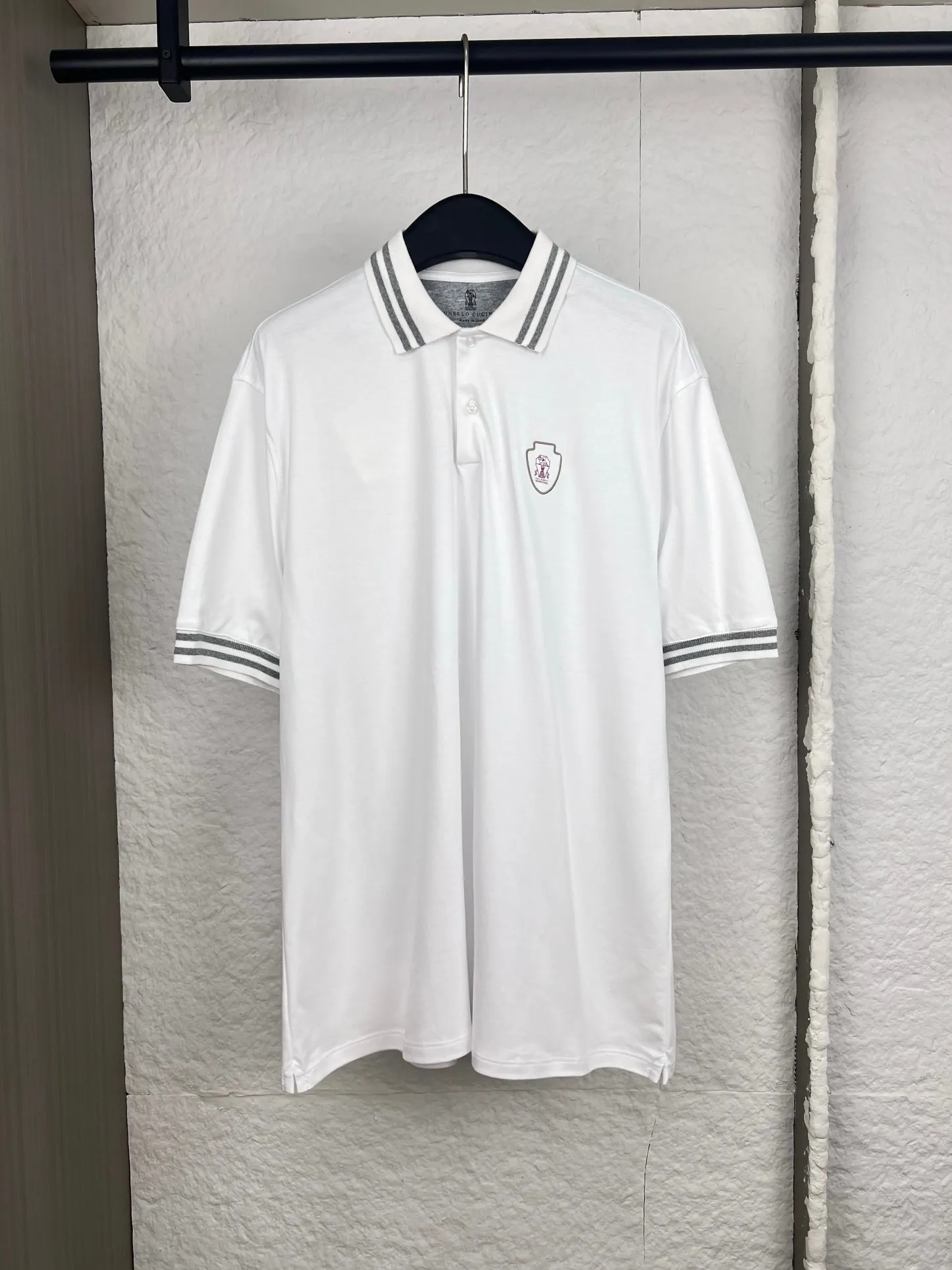 Brunello Cucinelli chest logo polo shirt S/M/L/XL